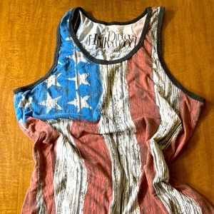 Patriotic Sleeveless Shirt